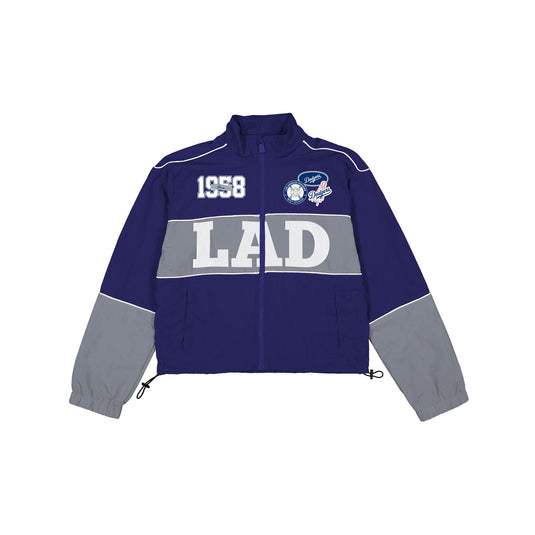 Los Angeles Dodgers Women's Cropped Windbreaker
