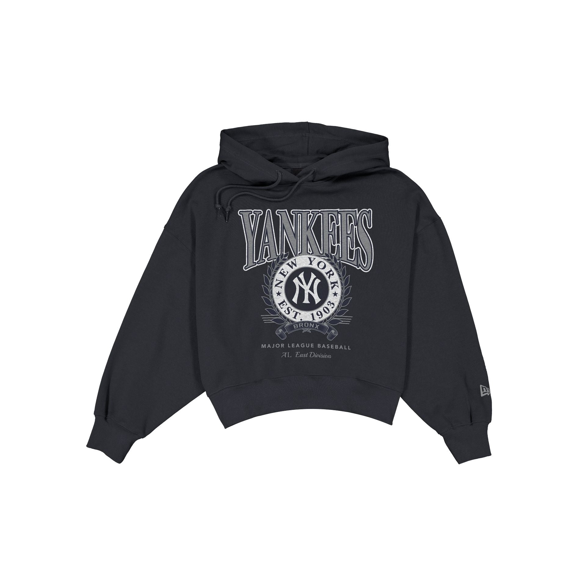 New York Yankees Women's Boxy Laurel Hoodie