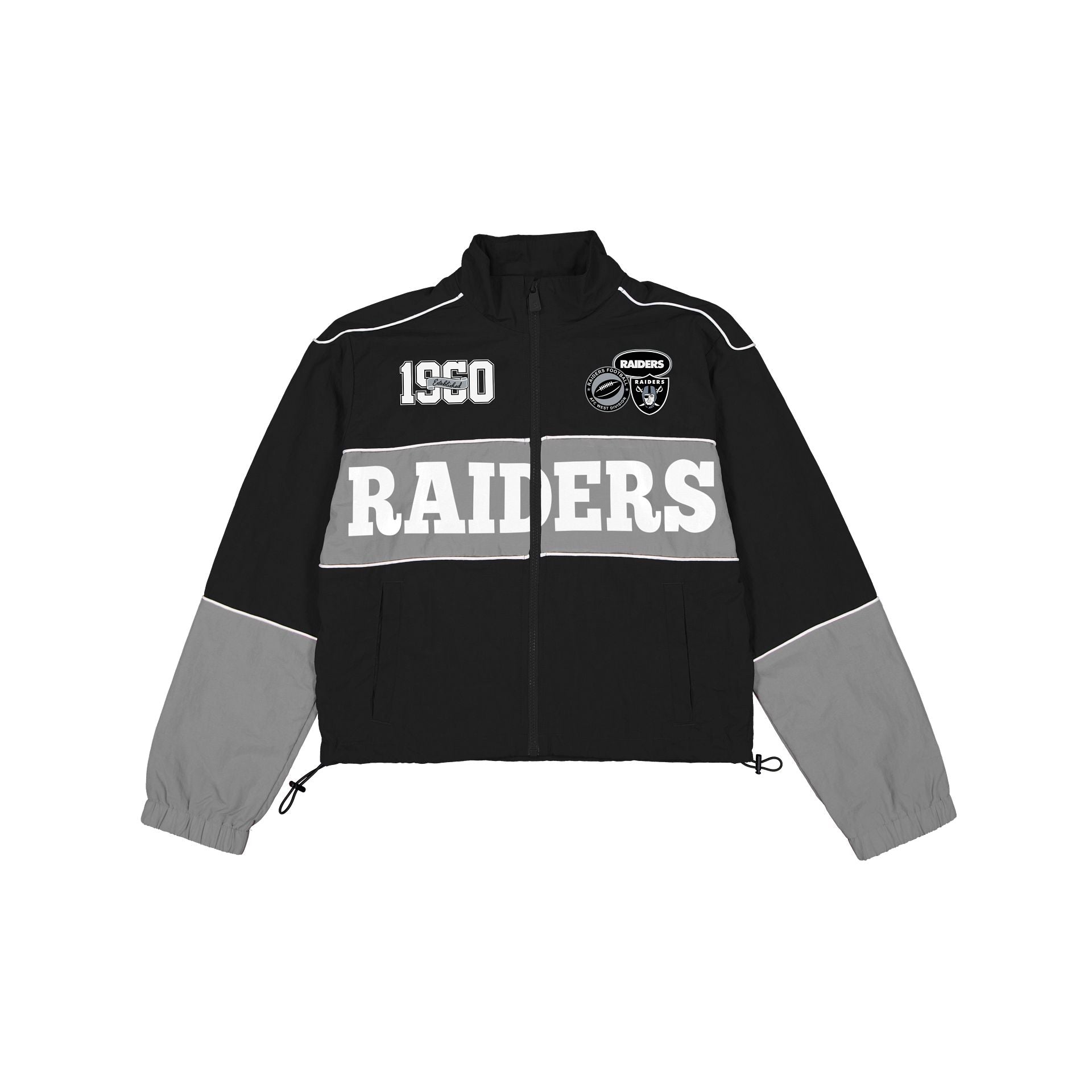 Las Vegas Raiders Women's Cropped Windbreaker – New Era Cap