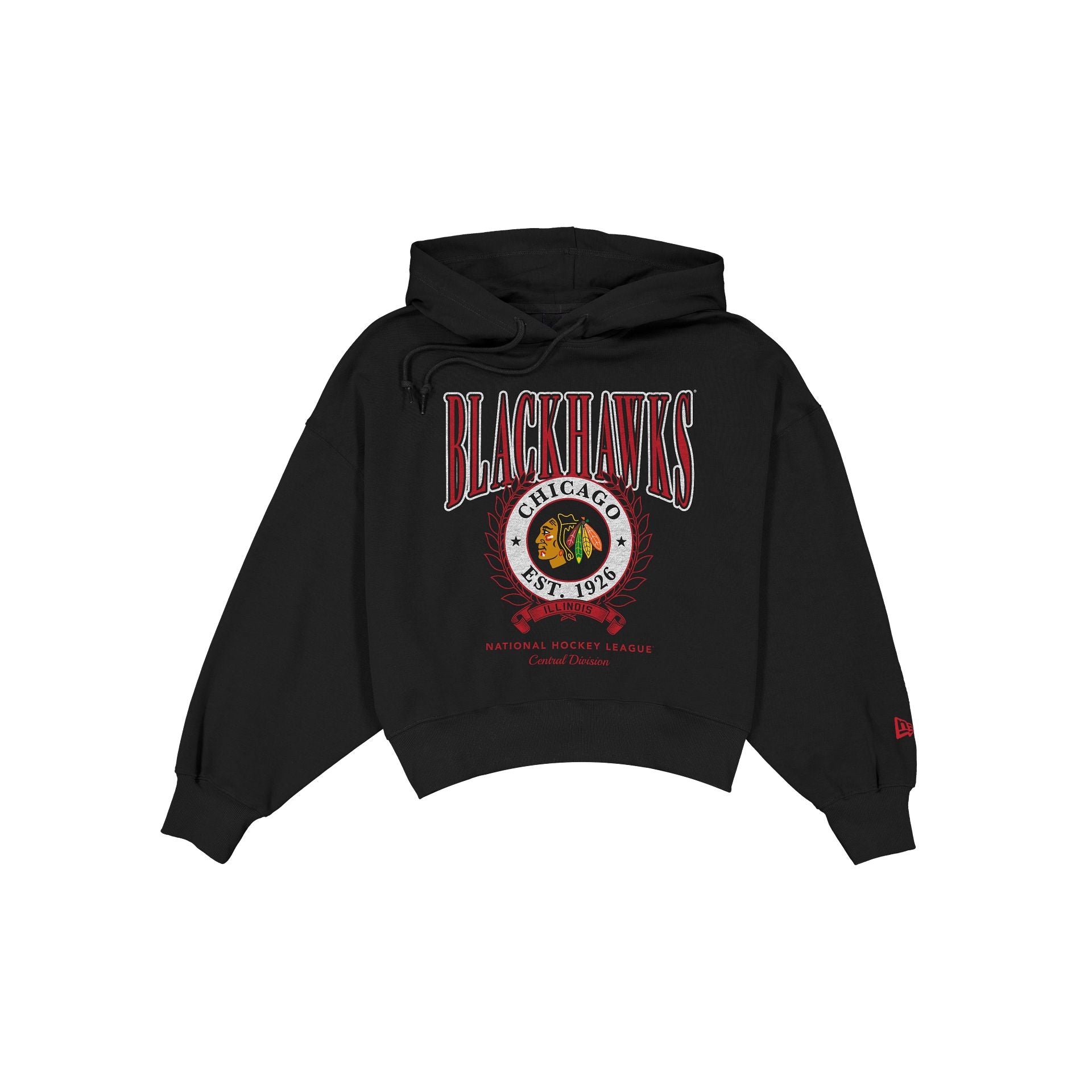 Chicago Blackhawks Women's Boxy Laurel Hoodie