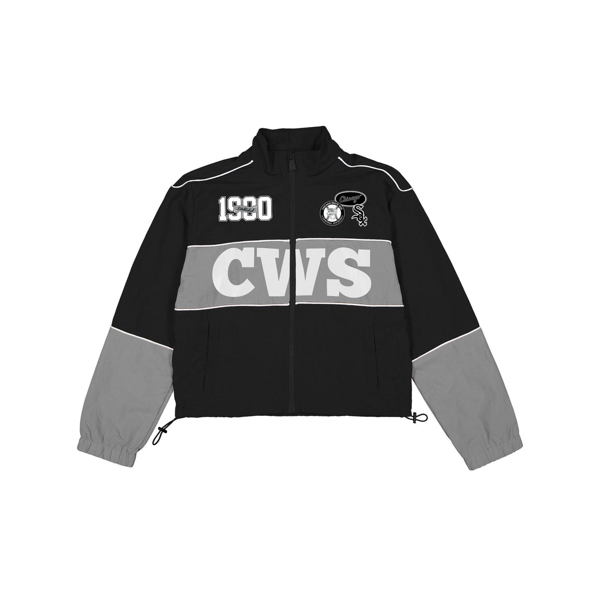 Chicago White Sox Women's Cropped Windbreaker