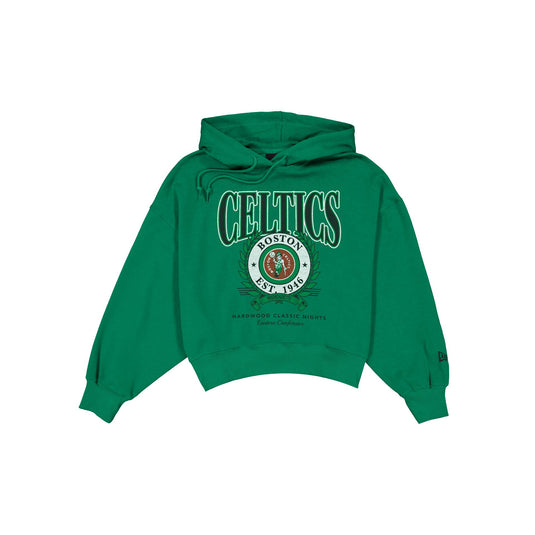 Boston Celtics Women's Boxy Laurel Hoodie