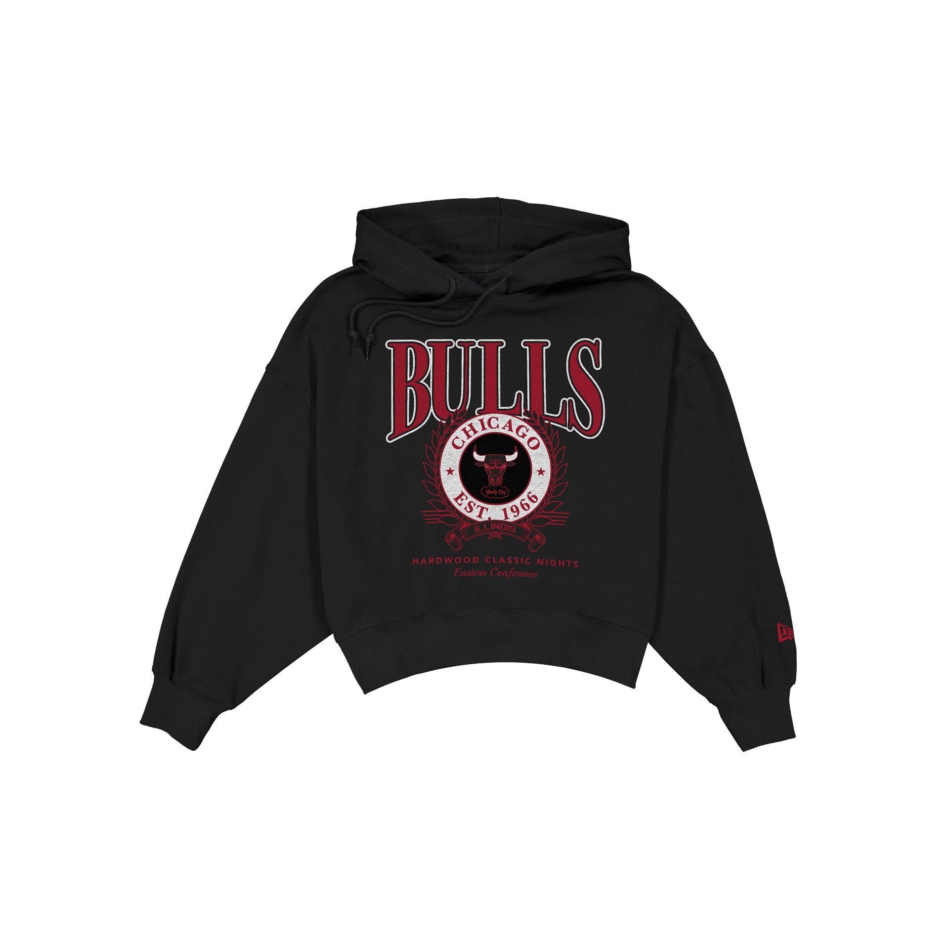 Chicago Bulls Women's Boxy Laurel Hoodie