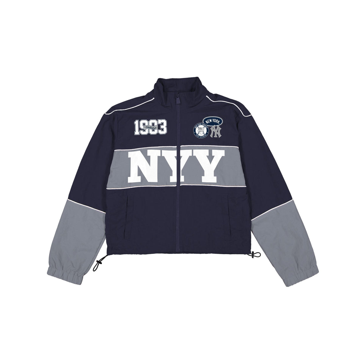 New York Yankees Women's Cropped Windbreaker