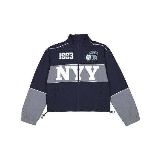 New York Yankees Women's Cropped Windbreaker