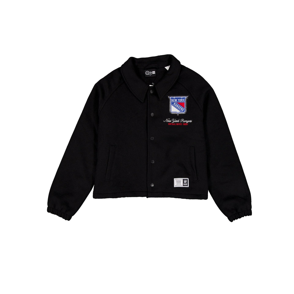 New York Rangers Women's Cropped Wool Jacket