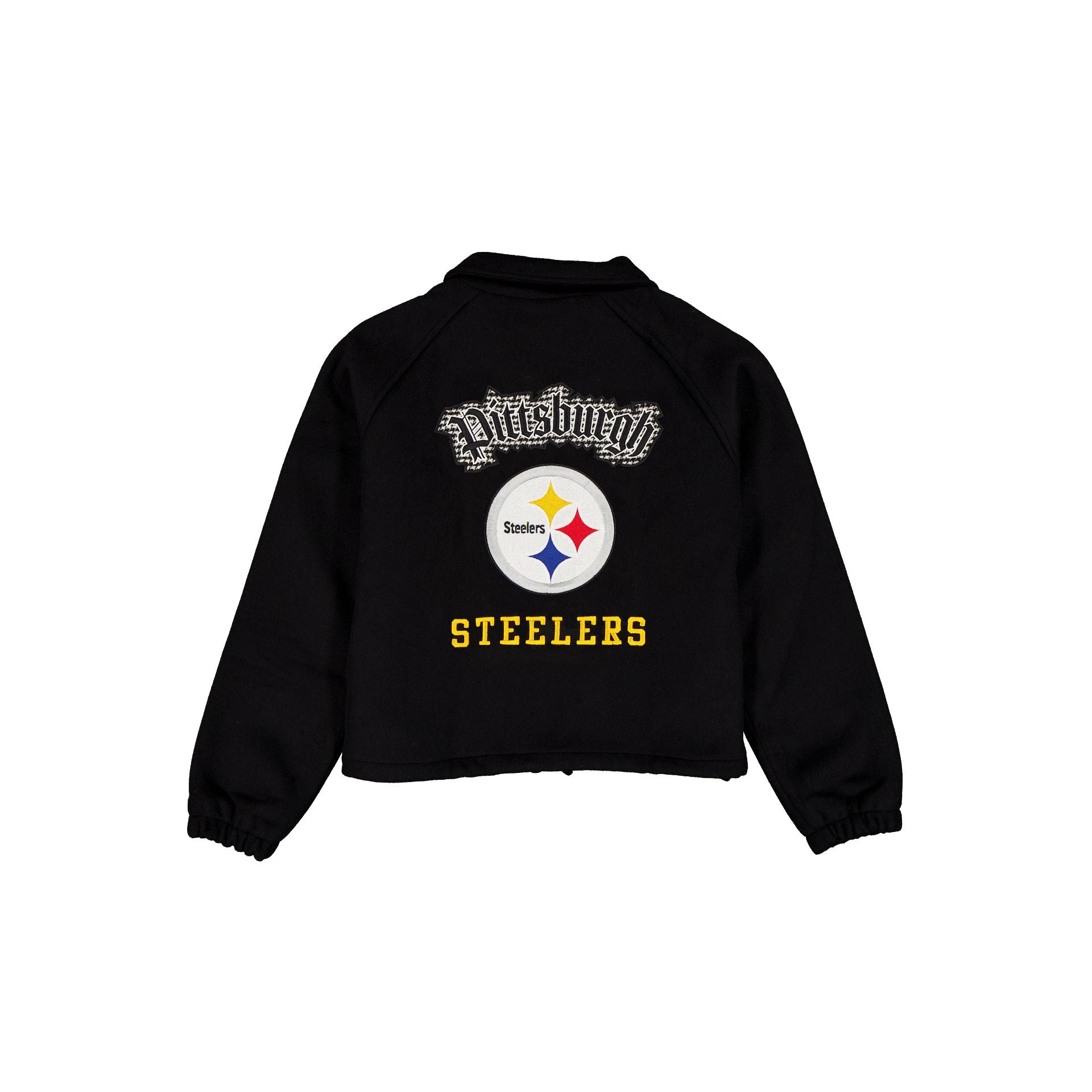 Pittsburgh Steelers Women's Cropped Wool Jacket