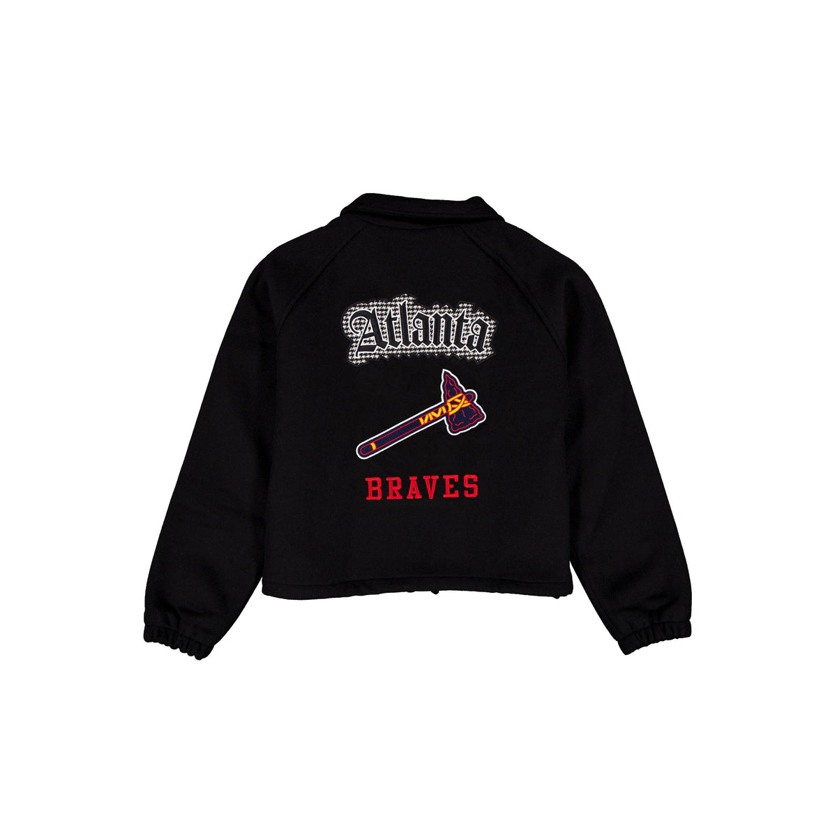 Atlanta Braves Women's Cropped Wool Jacket