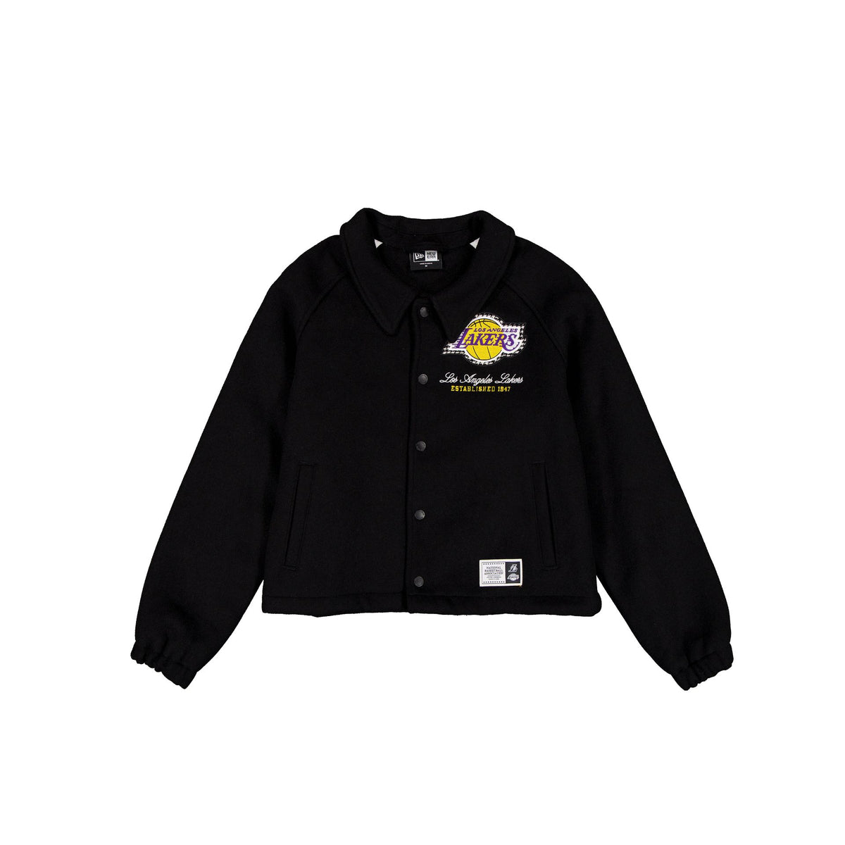 Los Angeles Lakers Women's Cropped Wool Jacket