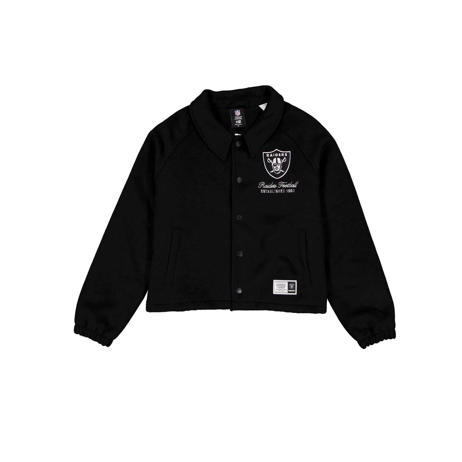 Las Vegas Raiders Women's Cropped Wool Jacket