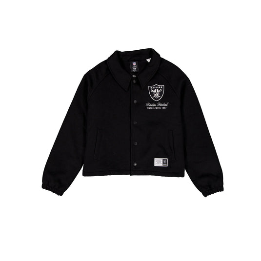 Las Vegas Raiders Women's Cropped Wool Jacket