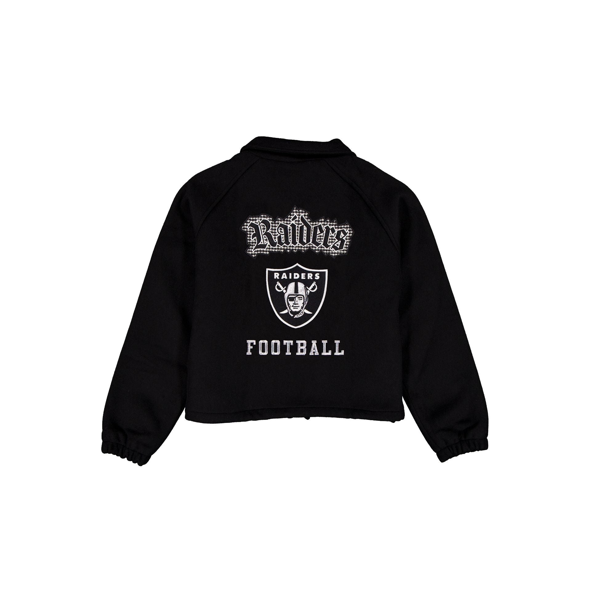 Las Vegas Raiders Women's Cropped Wool Jacket
