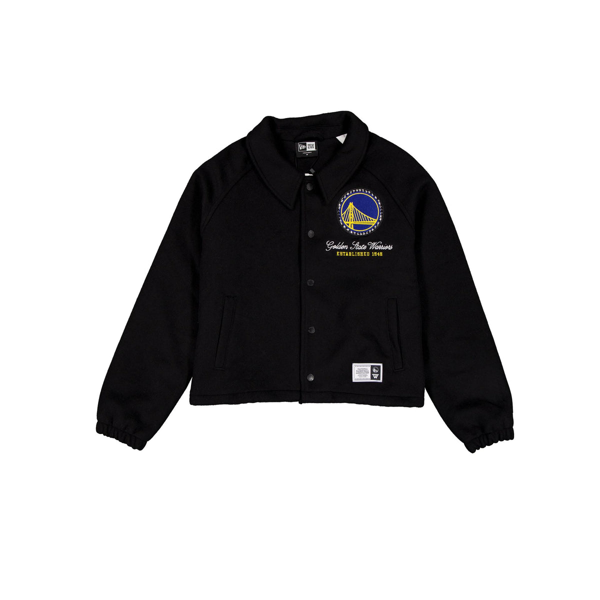 Golden State Warriors Women's Cropped Wool Jacket