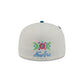 New Era Cap Day of the Dead Chrome White 59FIFTY Fitted Hat