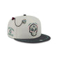 Las Vegas Raiders Day of the Dead Chrome White 59FIFTY Fitted Hat