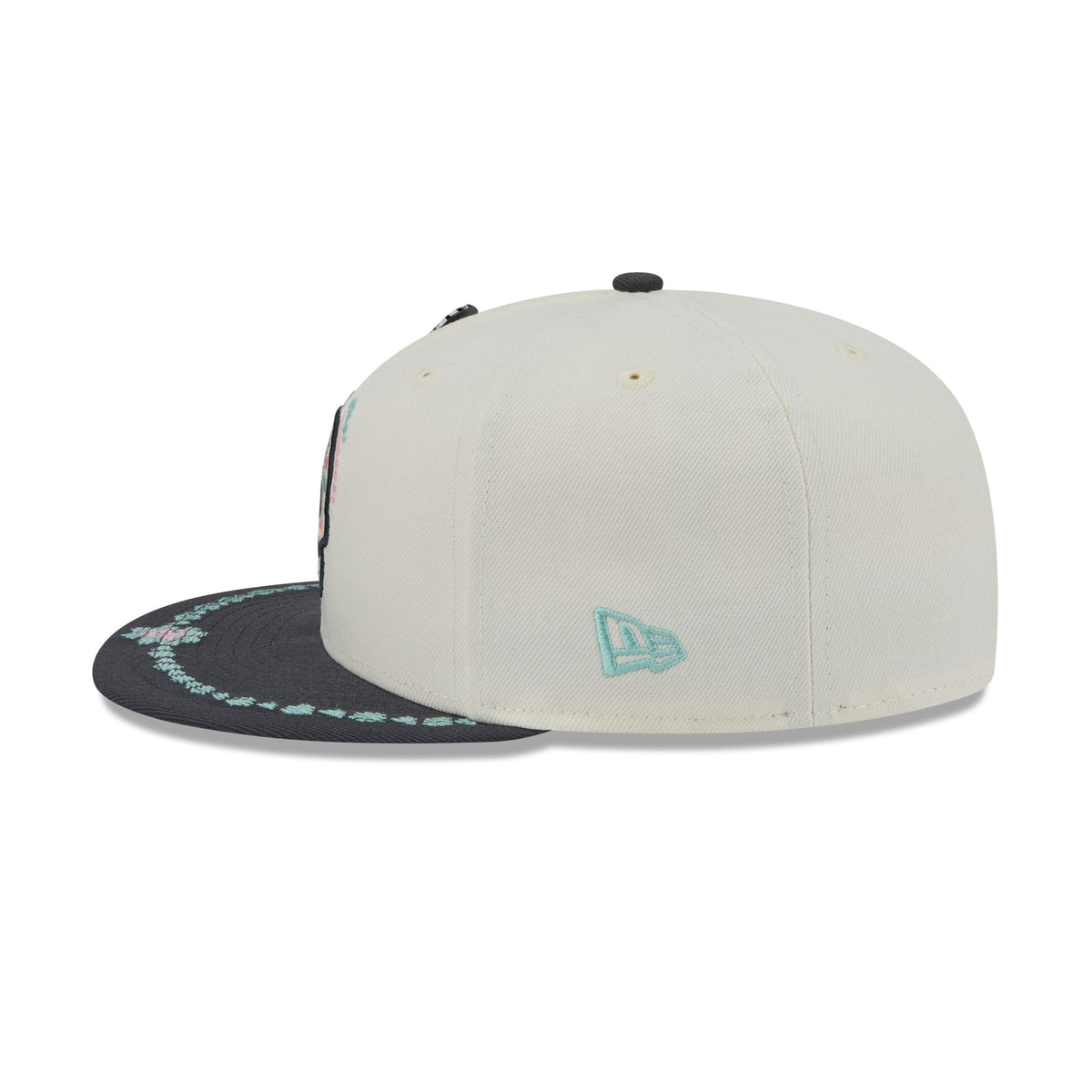 Chicago White Sox Day of the Dead Chrome White 59FIFTY Fitted Hat