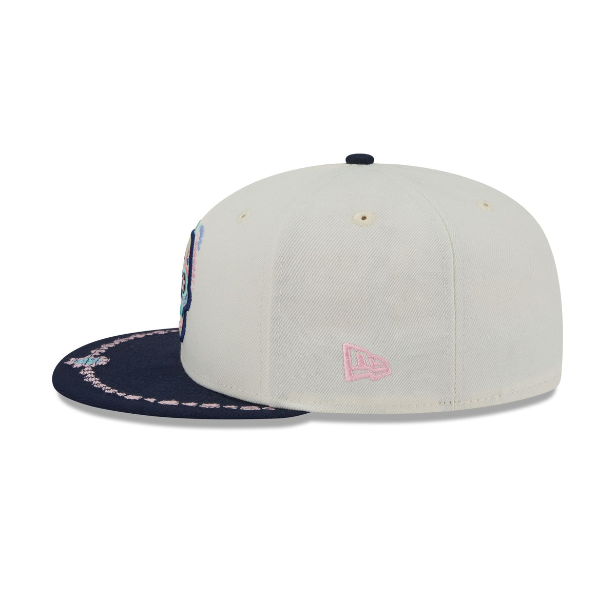 Detroit Tigers Day of the Dead Chrome White 59FIFTY Fitted Hat