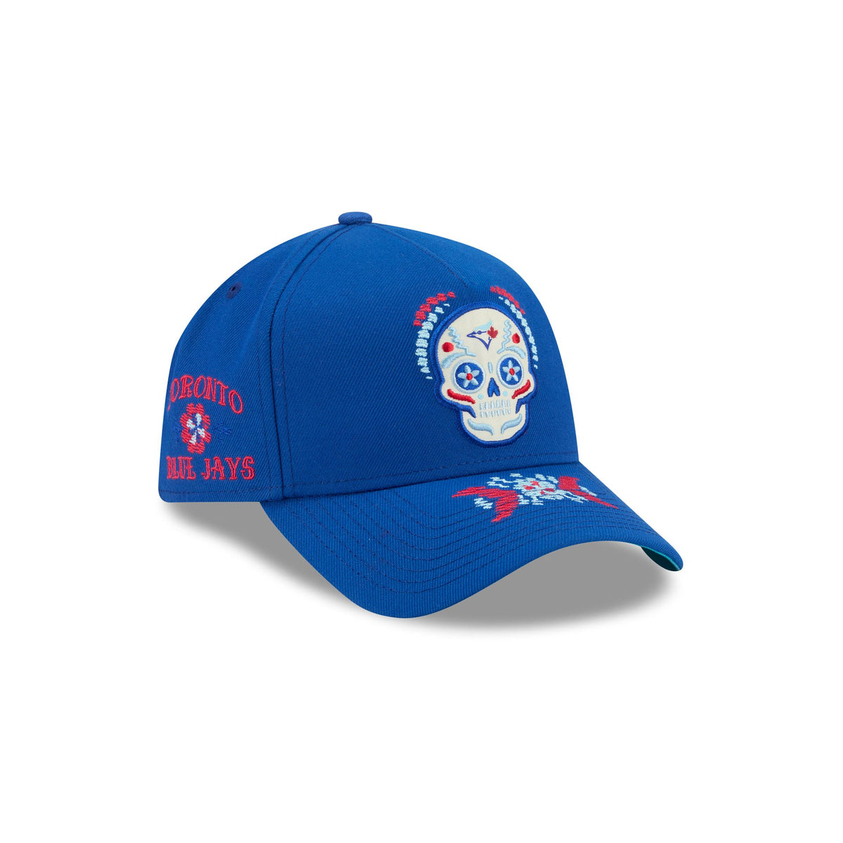 Toronto Blue Jays Day of the Dead 9FORTY A-Frame Snapback Hat