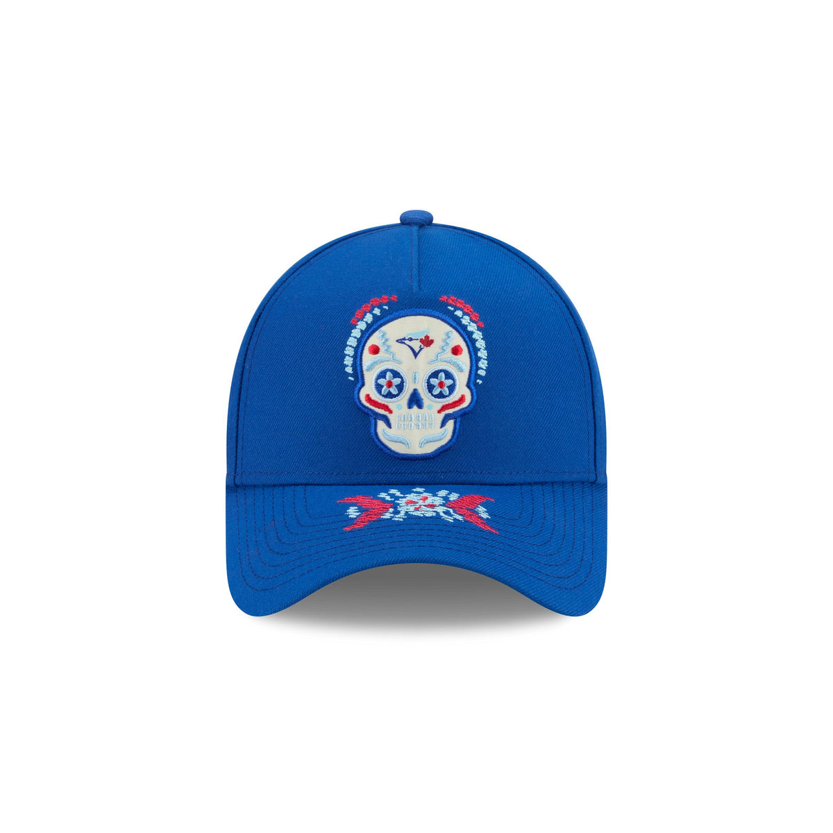 Toronto Blue Jays Day of the Dead 9FORTY A-Frame Snapback Hat