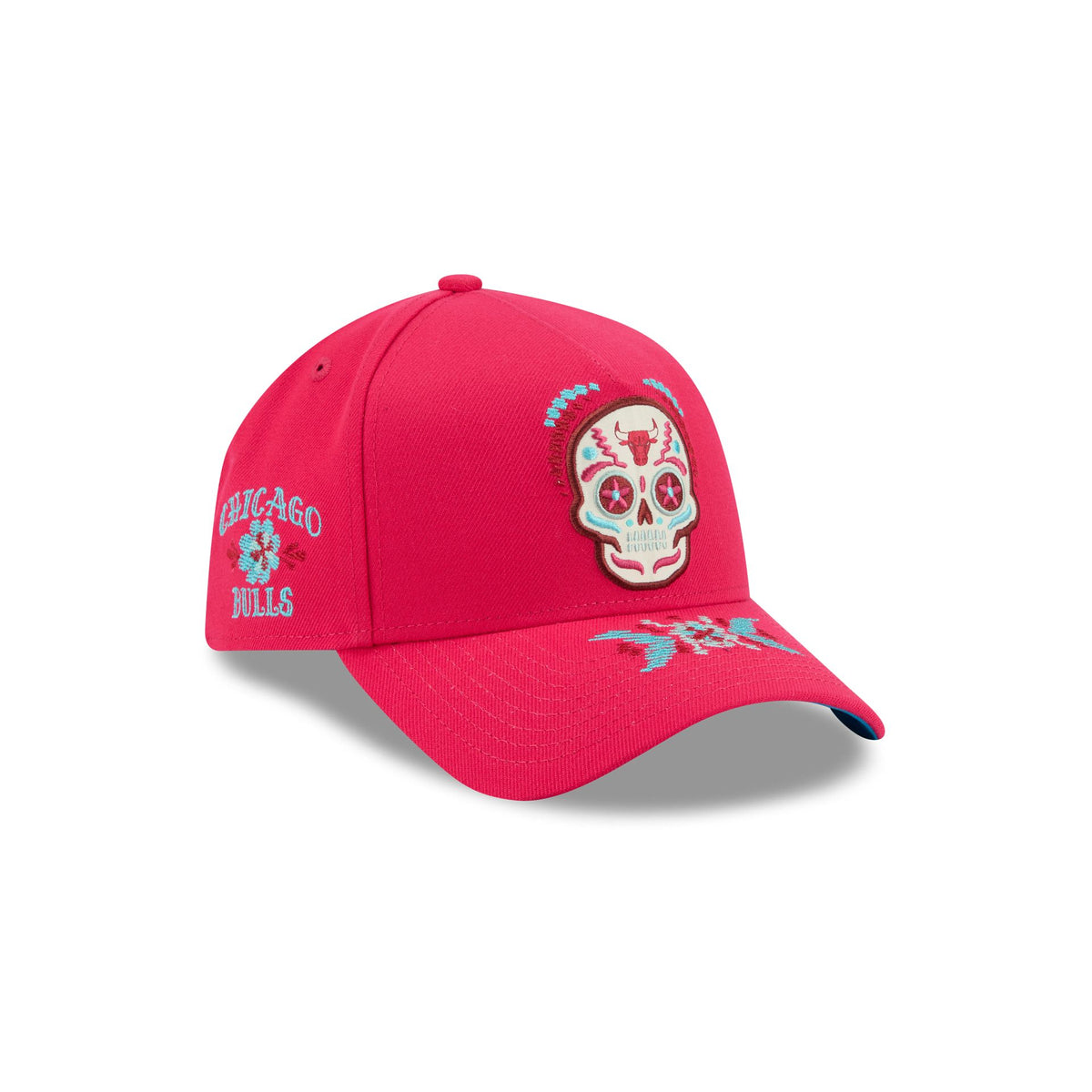 Chicago Bulls Day of the Dead 9FORTY A-Frame Snapback Hat