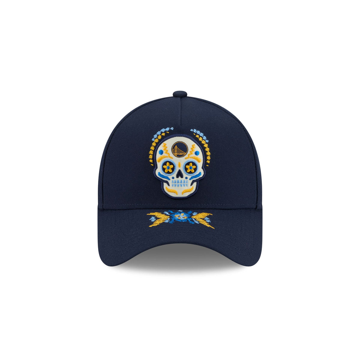 Golden State Warriors Day of the Dead 9FORTY A-Frame Snapback Hat