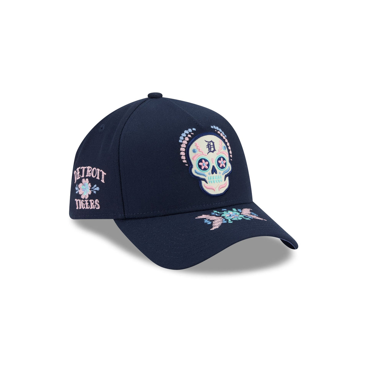 Detroit Tigers Day of the Dead 9FORTY A-Frame Snapback Hat