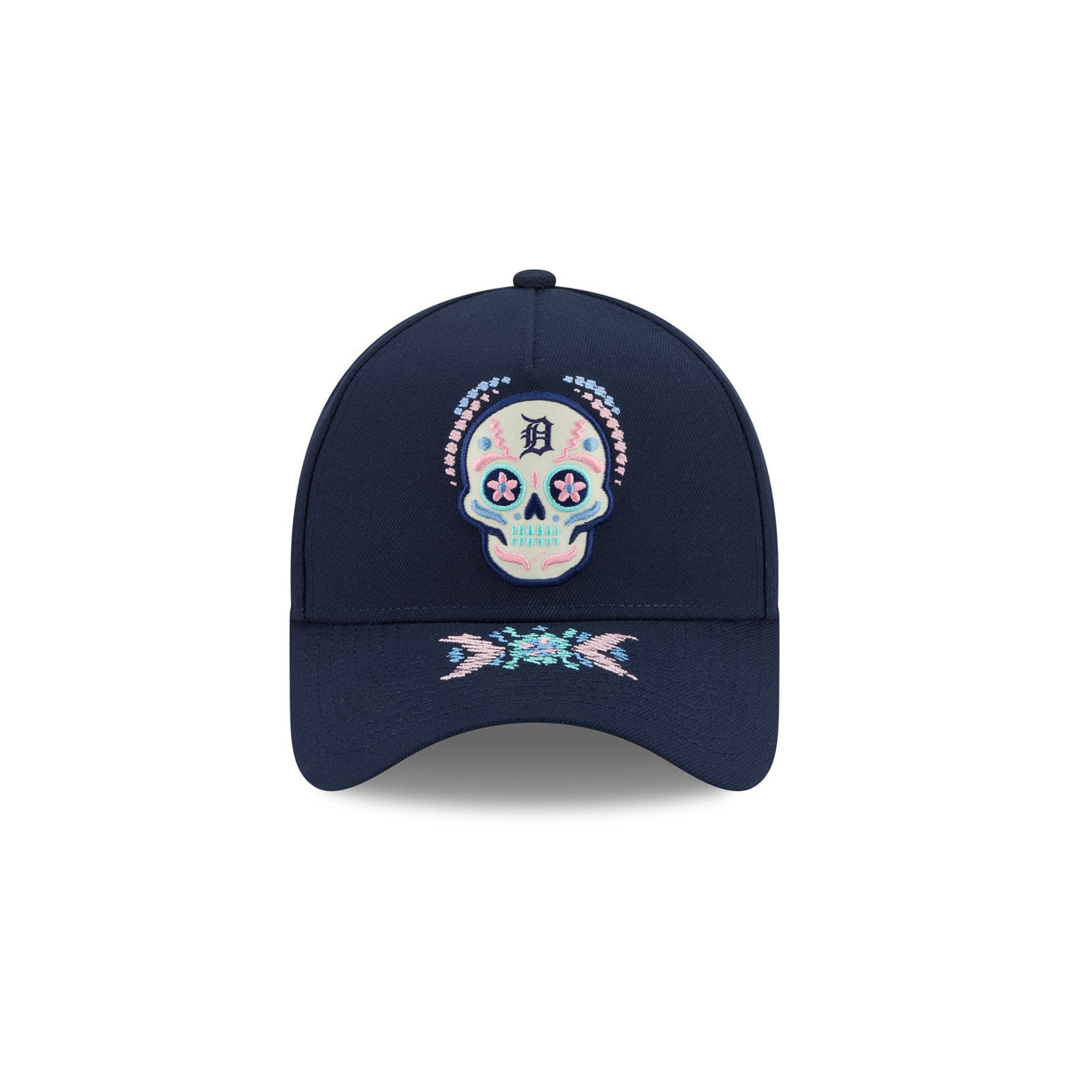 Detroit Tigers Day of the Dead 9FORTY A-Frame Snapback Hat