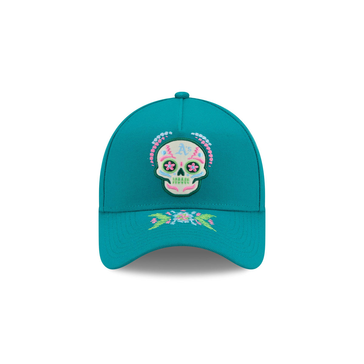 Athletics Day of the Dead 9FORTY A-Frame Snapback Hat