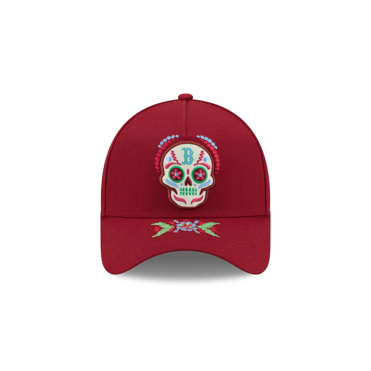 Boston Red Sox Day of the Dead 9FORTY A-Frame Snapback Hat