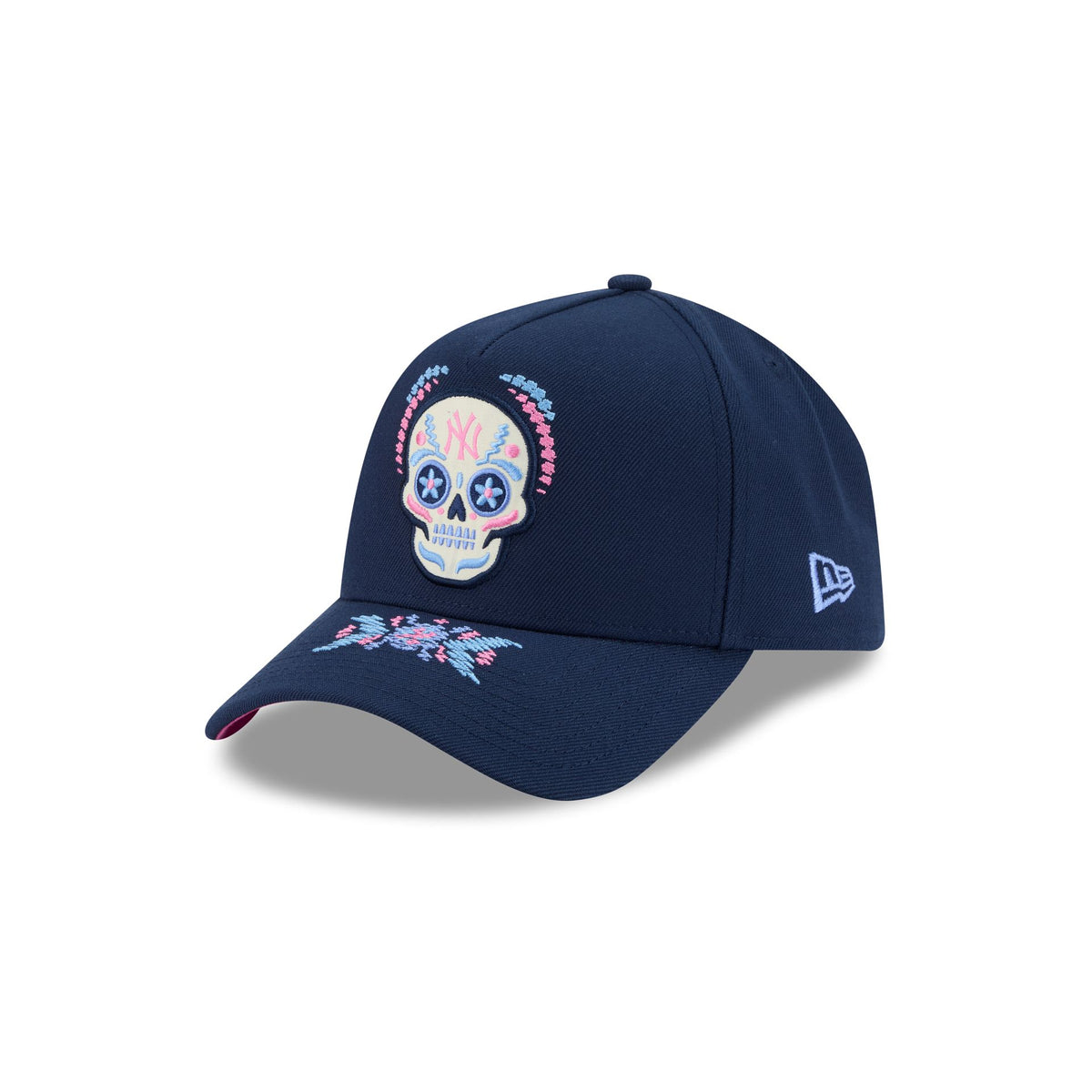 New York Yankees Day of the Dead 9FORTY A-Frame Snapback Hat