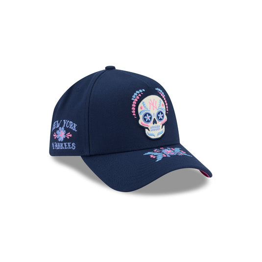 New York Yankees Day of the Dead 9FORTY A-Frame Snapback Hat