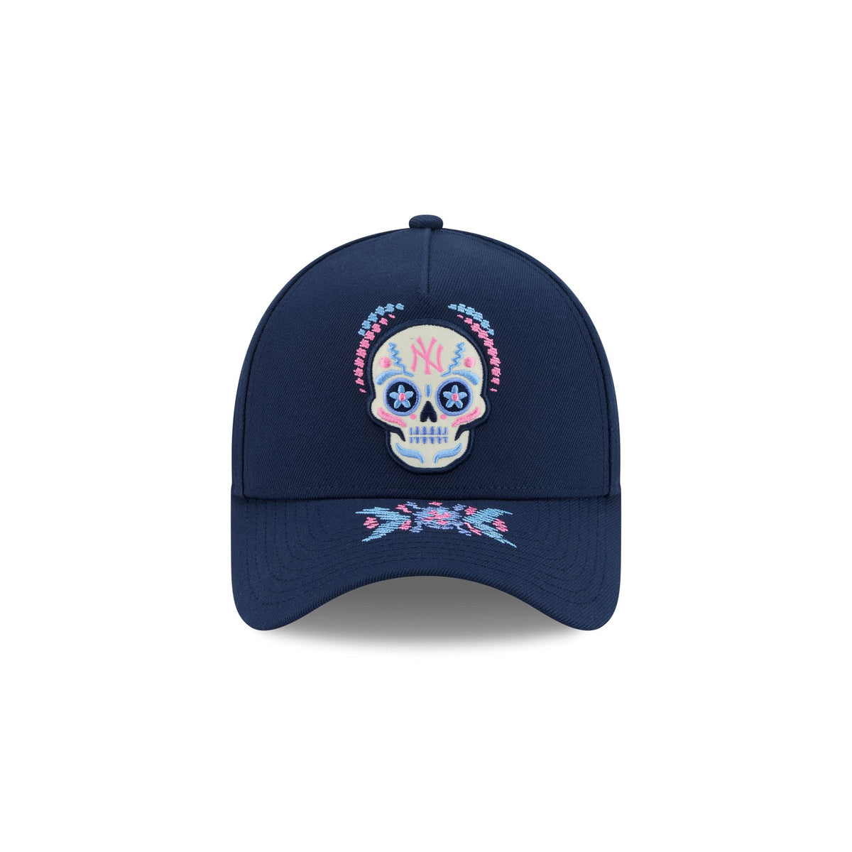 New York Yankees Day of the Dead 9FORTY A-Frame Snapback Hat