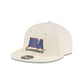 Fear of God Essentials NBA Chrome White Retro Crown 9FIFTY Snapback Hat