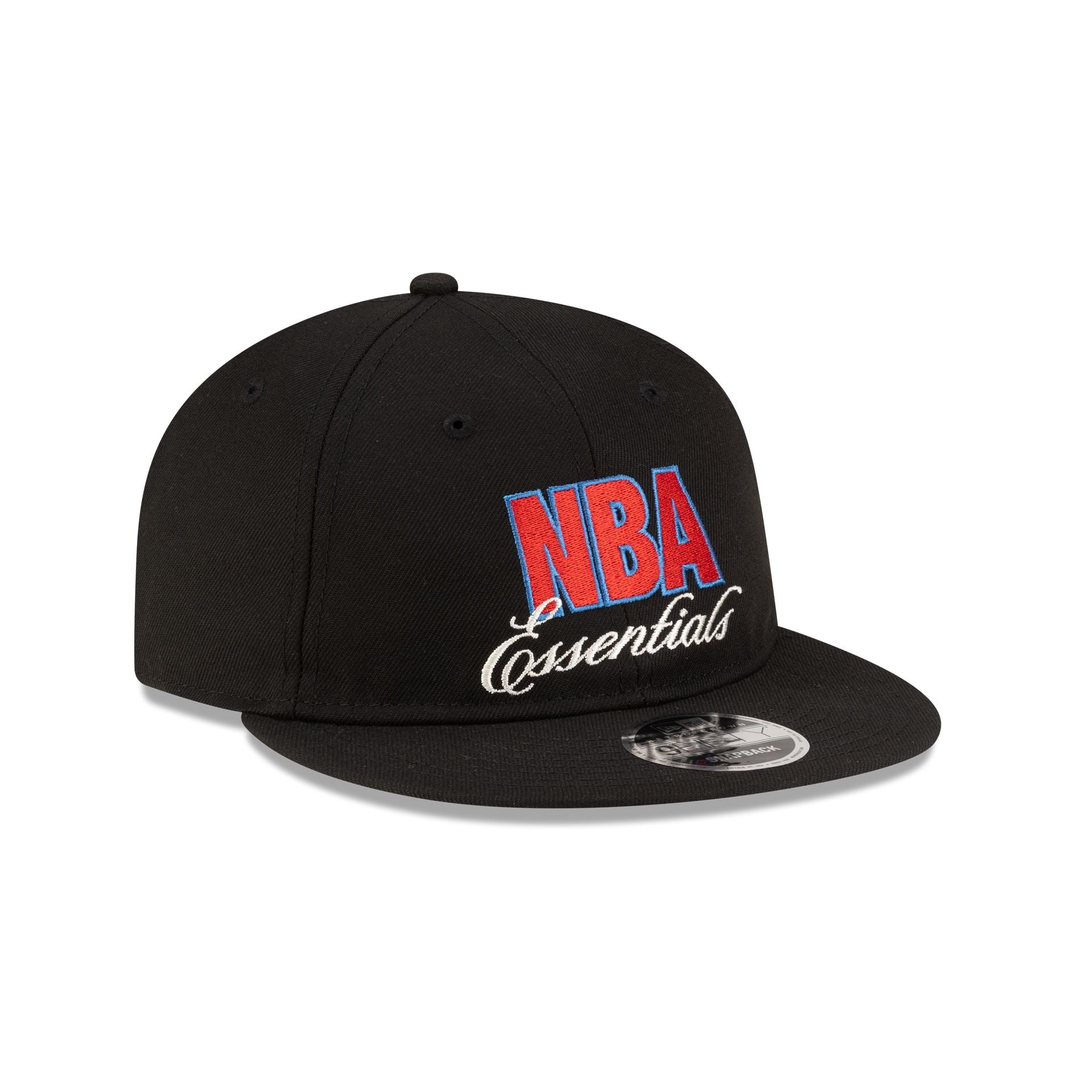 Fear of God Essentials NBA Black Retro Crown 9FIFTY Snapback Hat
