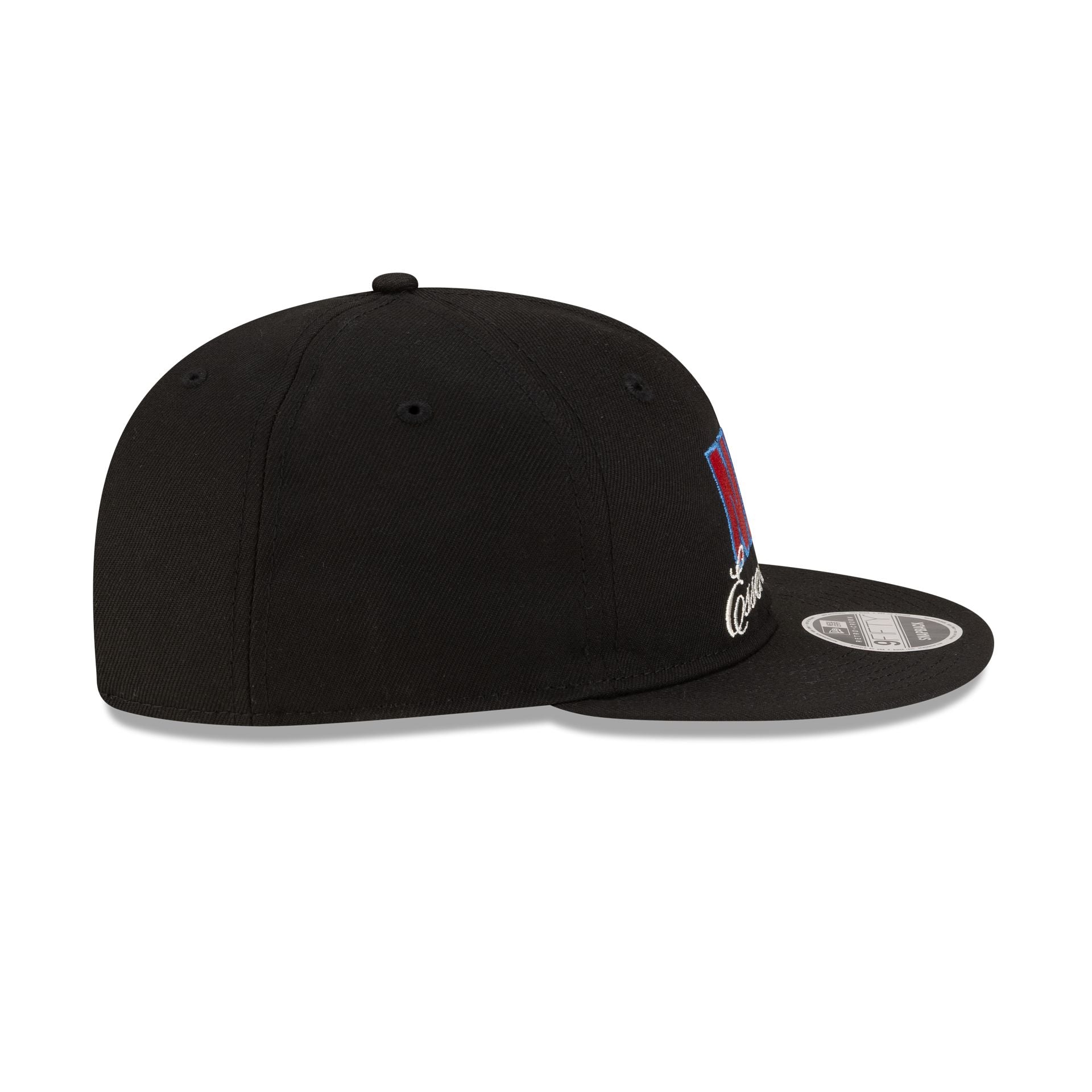 Fear of God Essentials NBA Black Retro Crown 9FIFTY Snapback Hat