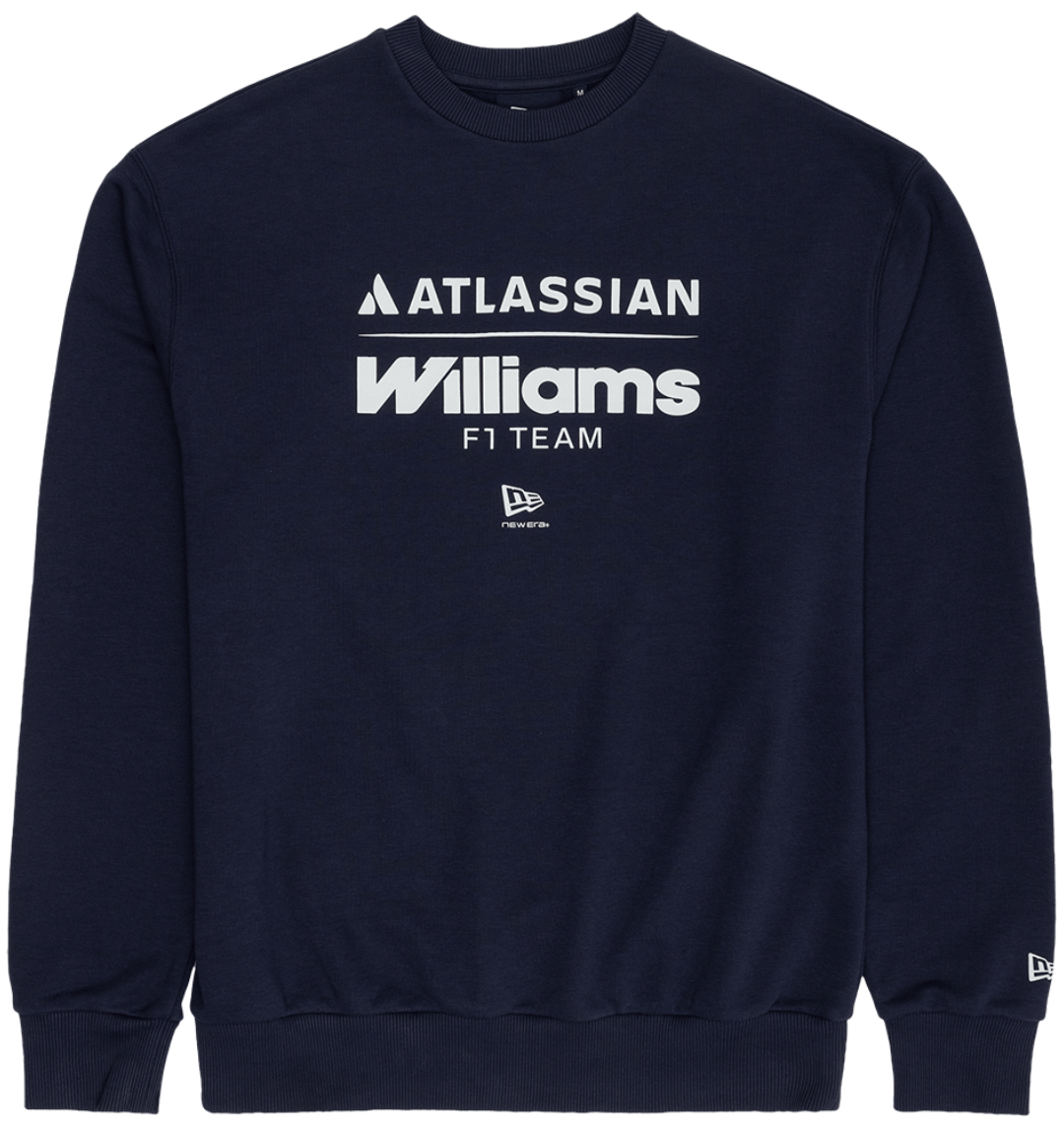 Atlassian Williams F1 Team Essential Crewneck