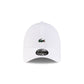 New Era Cap x Lacoste Optic White 9FORTY Adjustable Hat
