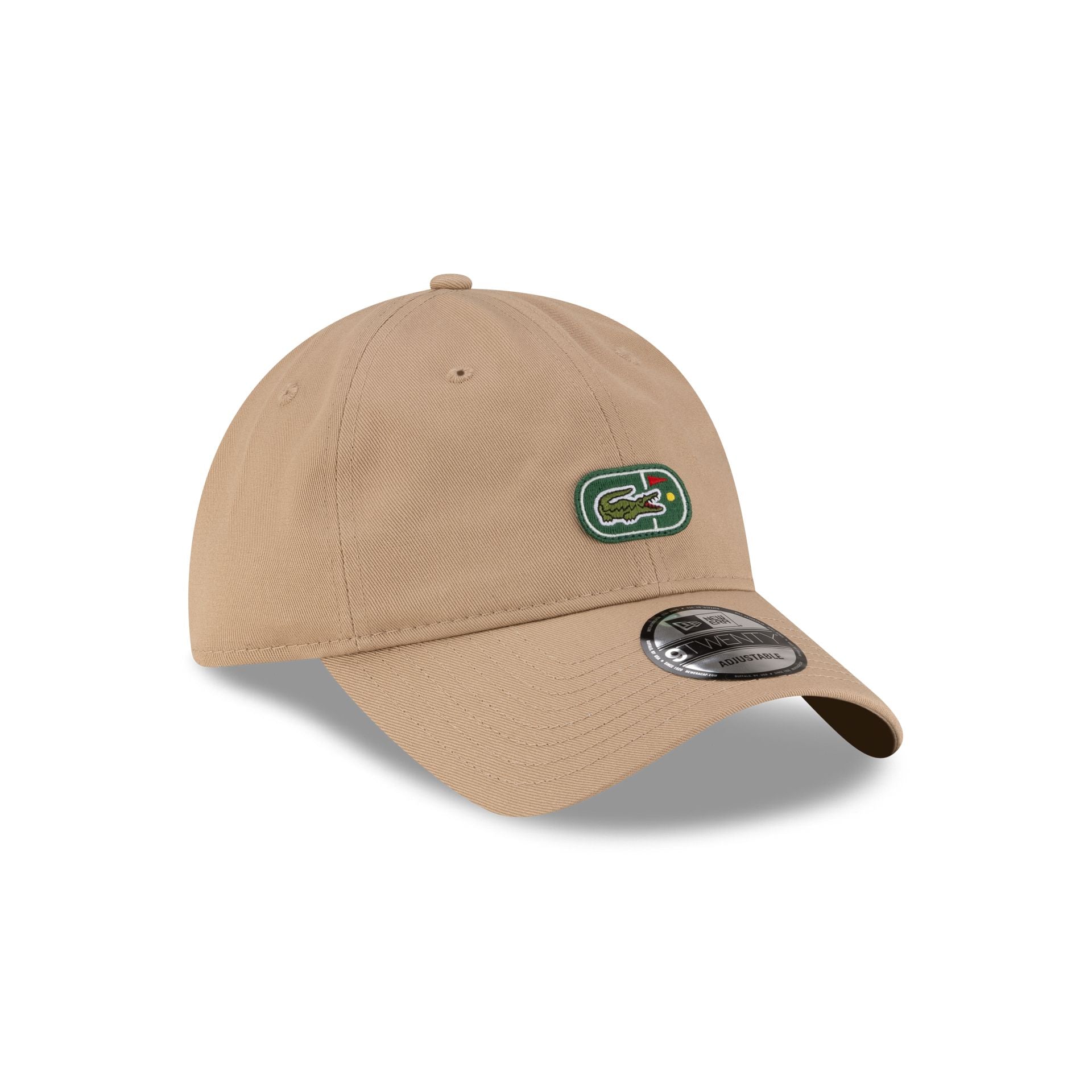 New Era Cap x Lacoste Flag Khaki 9TWENTY Adjustable Hat