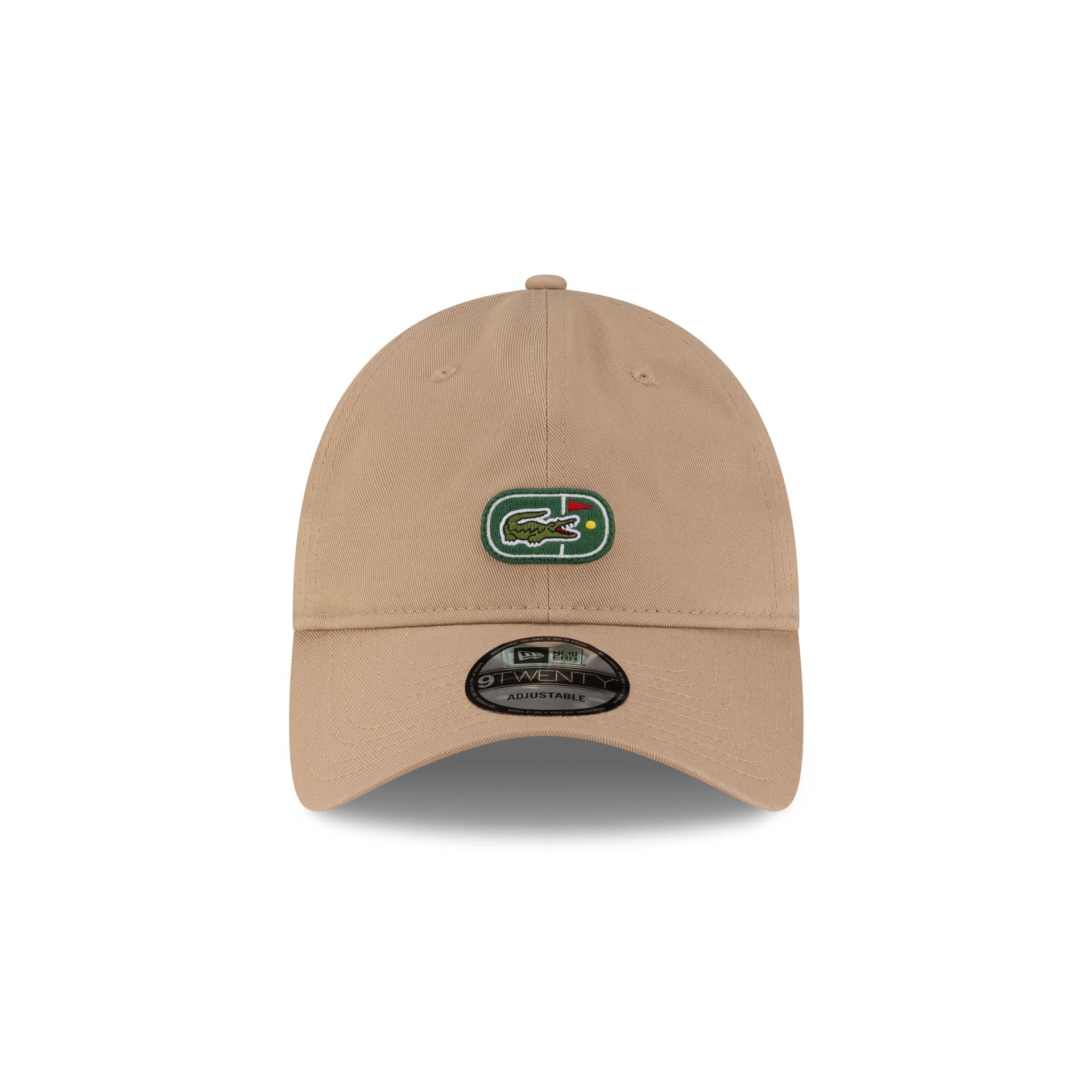 New Era Cap x Lacoste Flag Khaki 9TWENTY Adjustable Hat