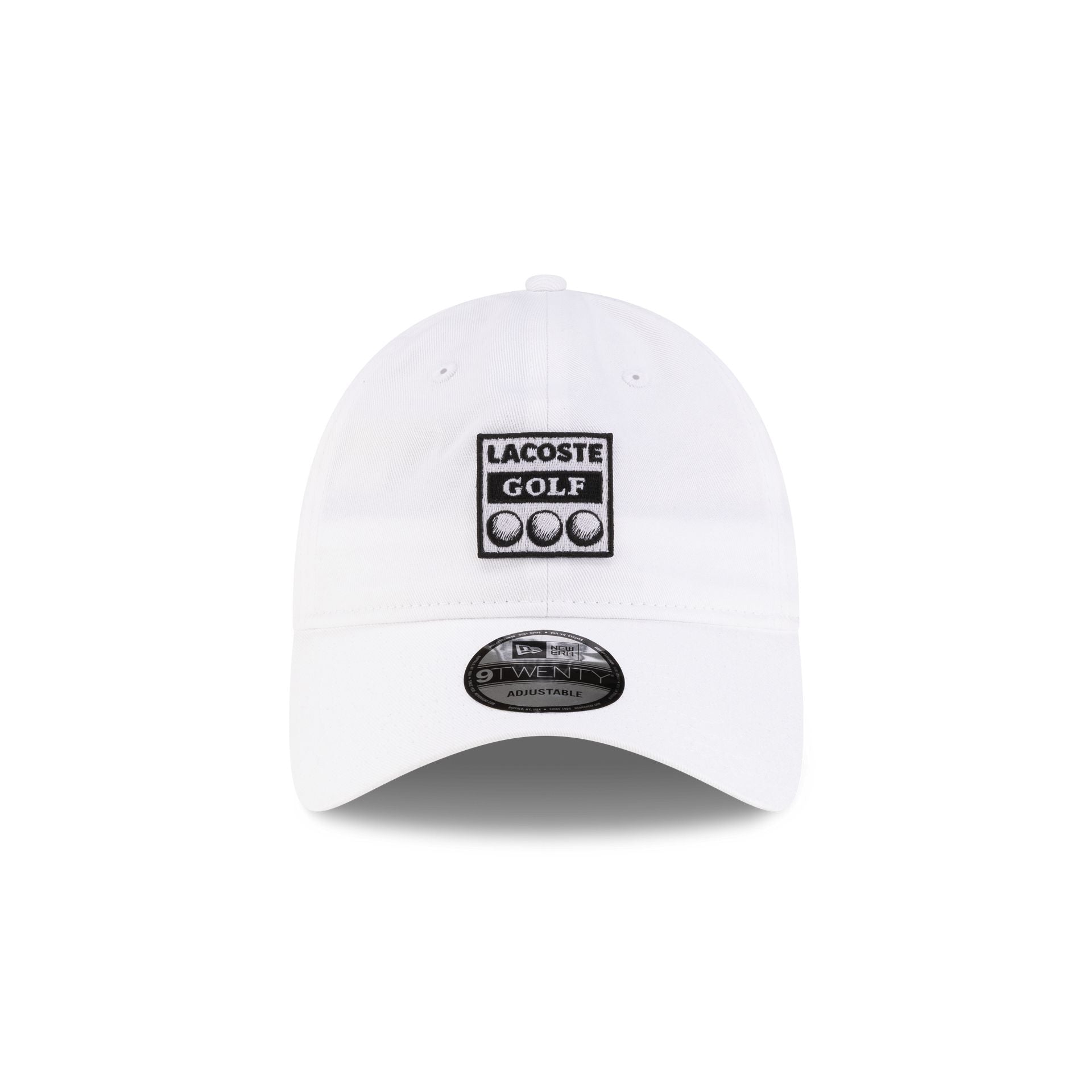New Era Cap x Lacoste Ball Optic White 9TWENTY Adjustable Hat