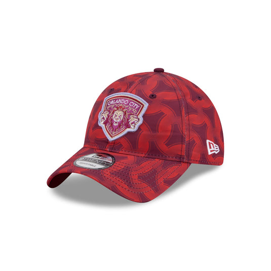 Orlando City SC 2026 Jersey Hook Red 9TWENTY Adjustable Hat - New Era Cap