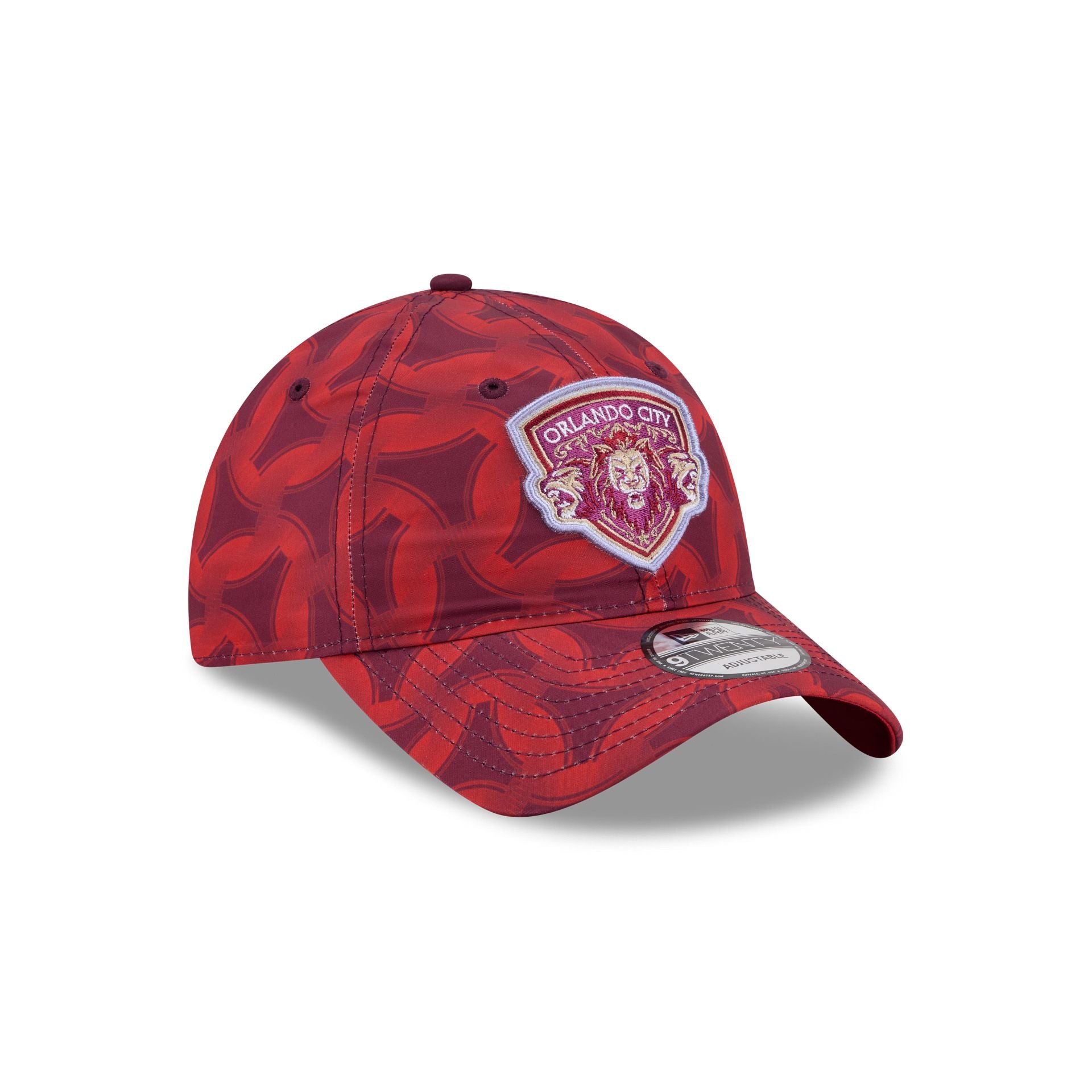 Orlando City SC 2026 Third Jersey Hook Red 9TWENTY Adjustable Hat