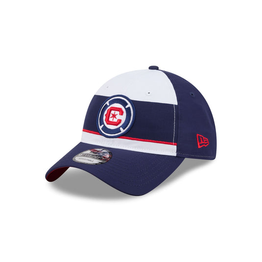 Chicago Fire FC 2026 Jersey Hook Navy 9TWENTY Adjustable Hat - New Era Cap