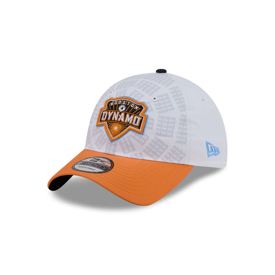 Houston Dynamo 2026 Jersey Hook White 9TWENTY Adjustable Hat - New Era Cap