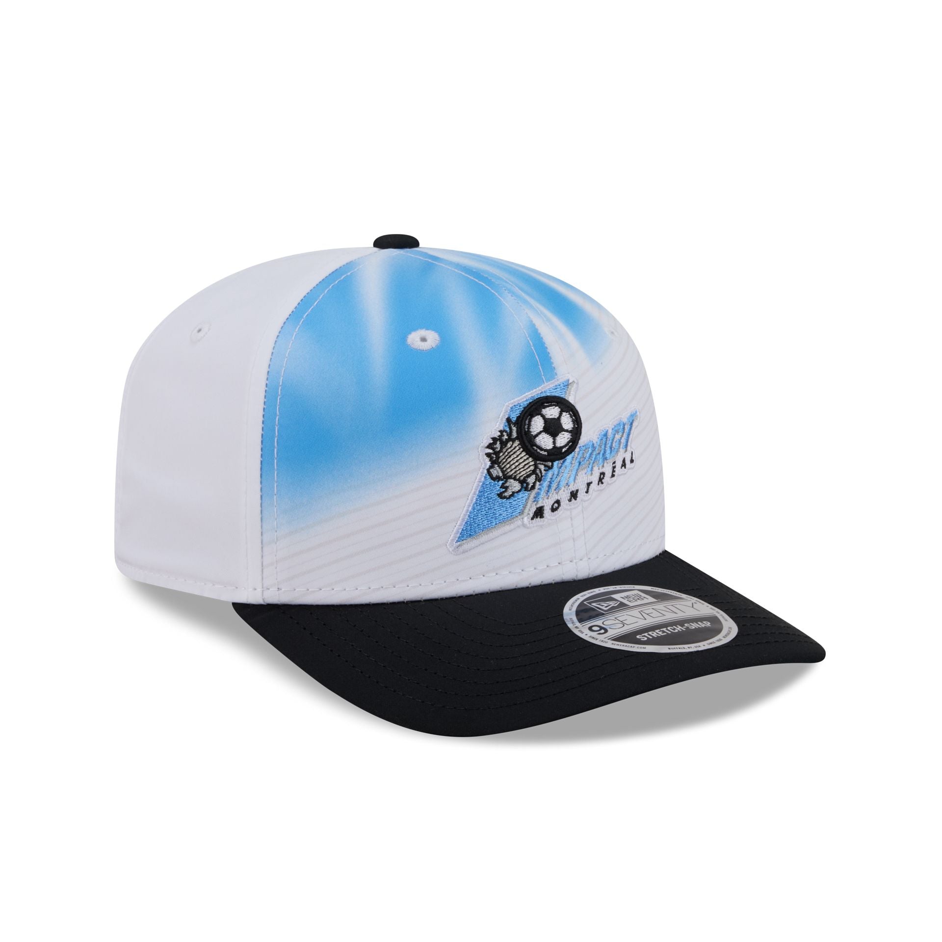 CF Montréal 2026 Third Jersey Hook White 9SEVENTY Stretch-Snap Hat