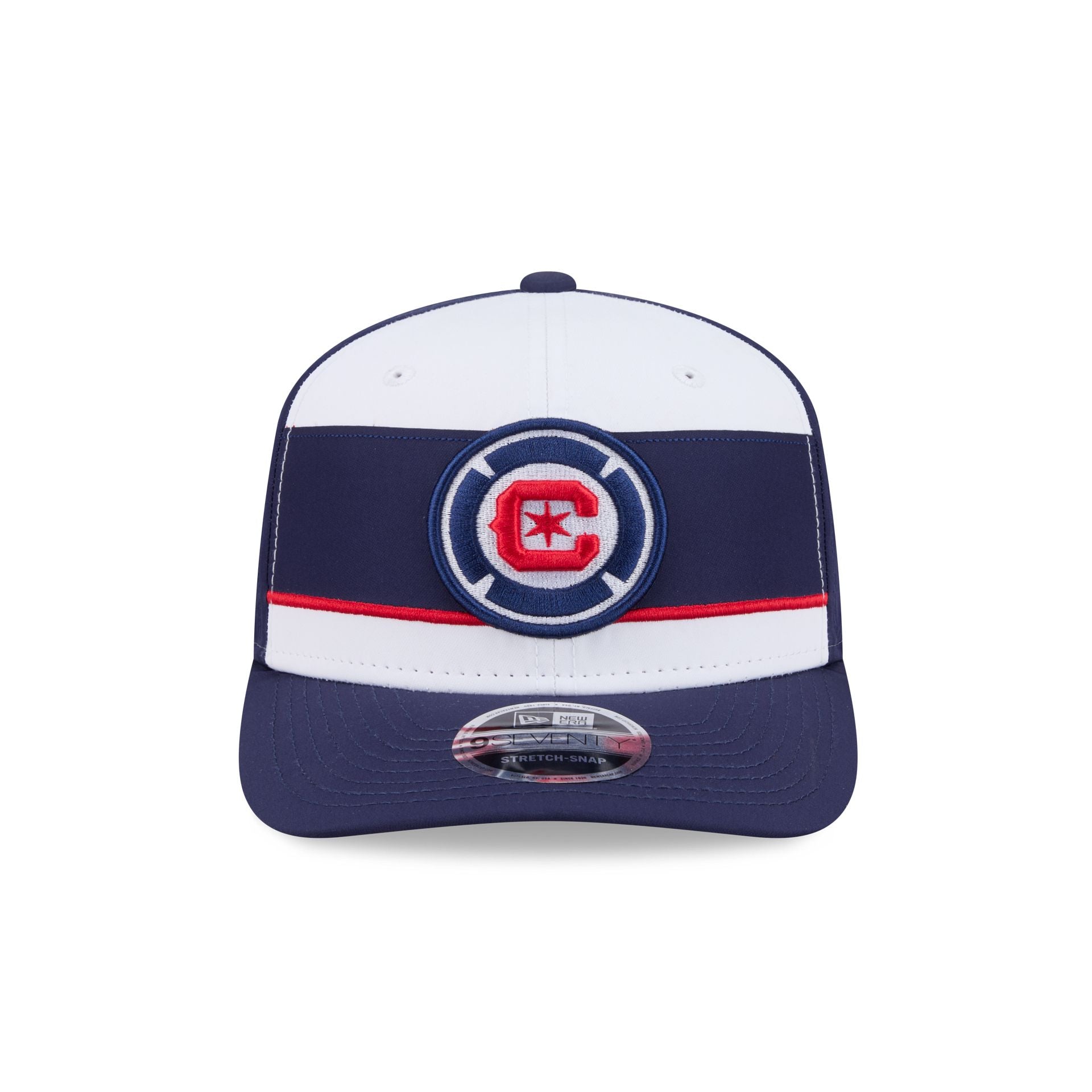 Chicago Fire 2026 Third Jersey Hook Navy 9SEVENTY Stretch-Snap Hat