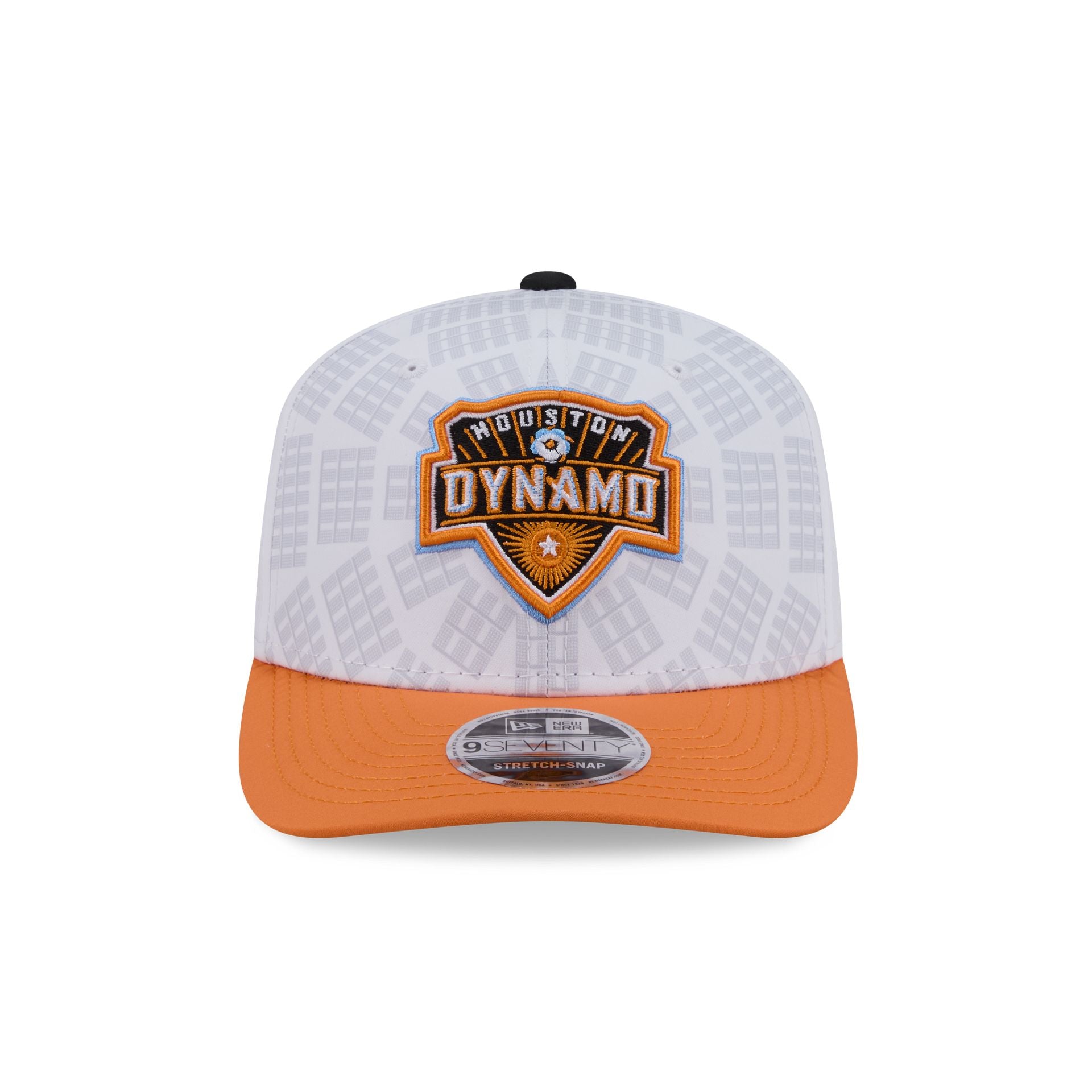 Houston Dynamo 2026 Third Jersey Hook White 9SEVENTY Stretch-Snap Hat