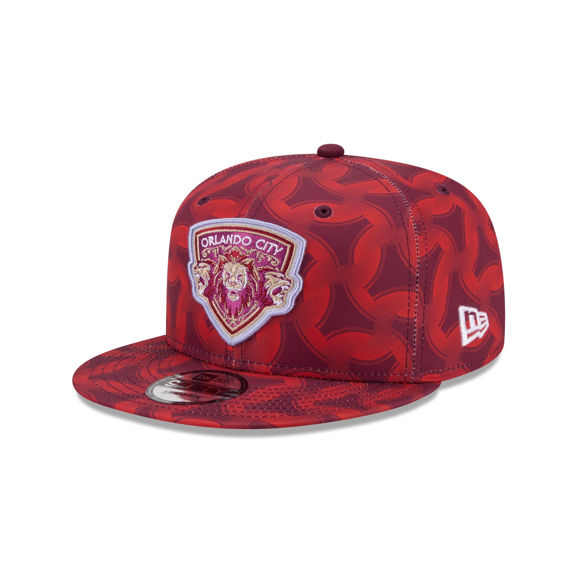 Orlando City SC 2026 Third Jersey Hook Red 9FIFTY Snapback Hat