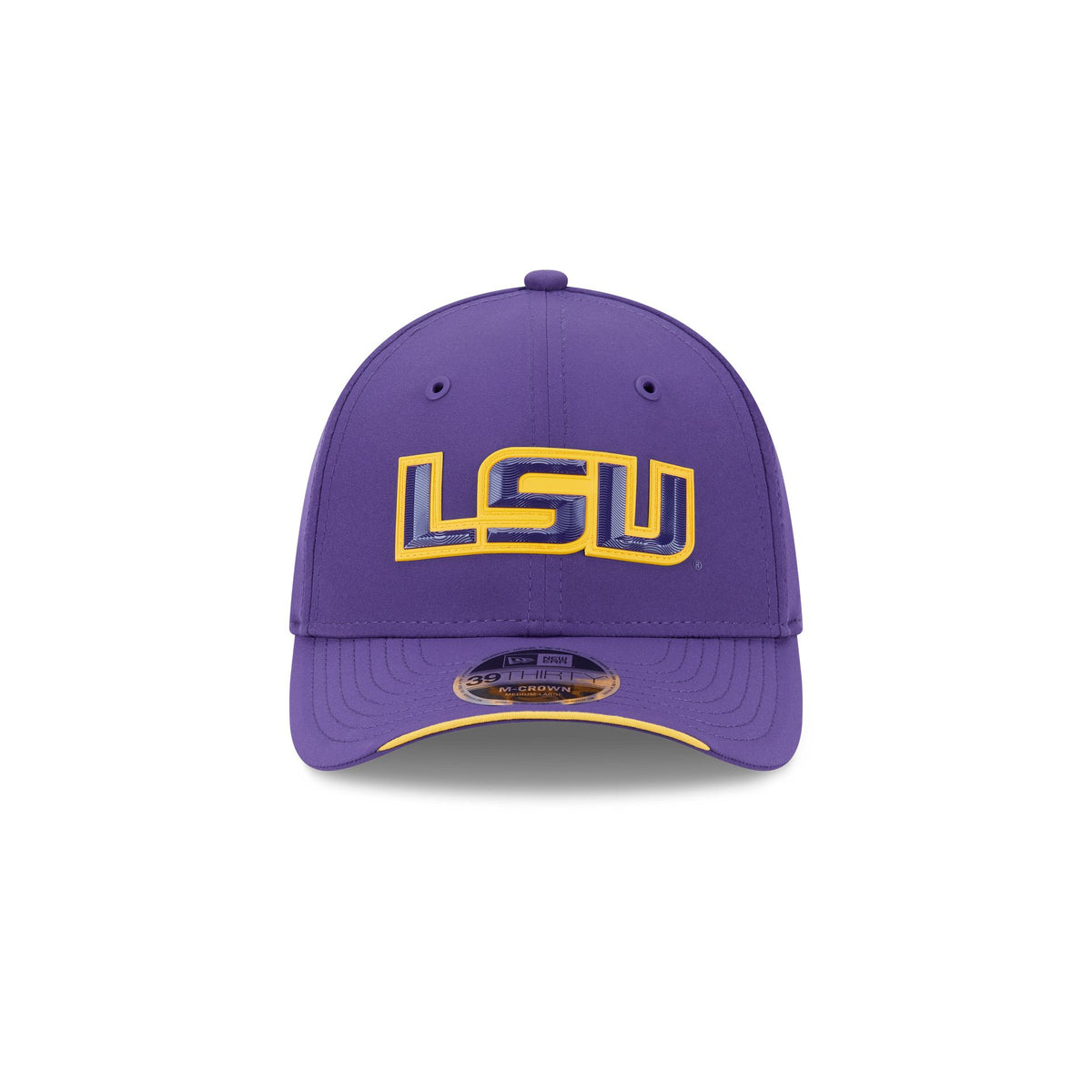 LSU Tigers Stadium Ready 39THIRTY M-Crown Stretch Fit Hat