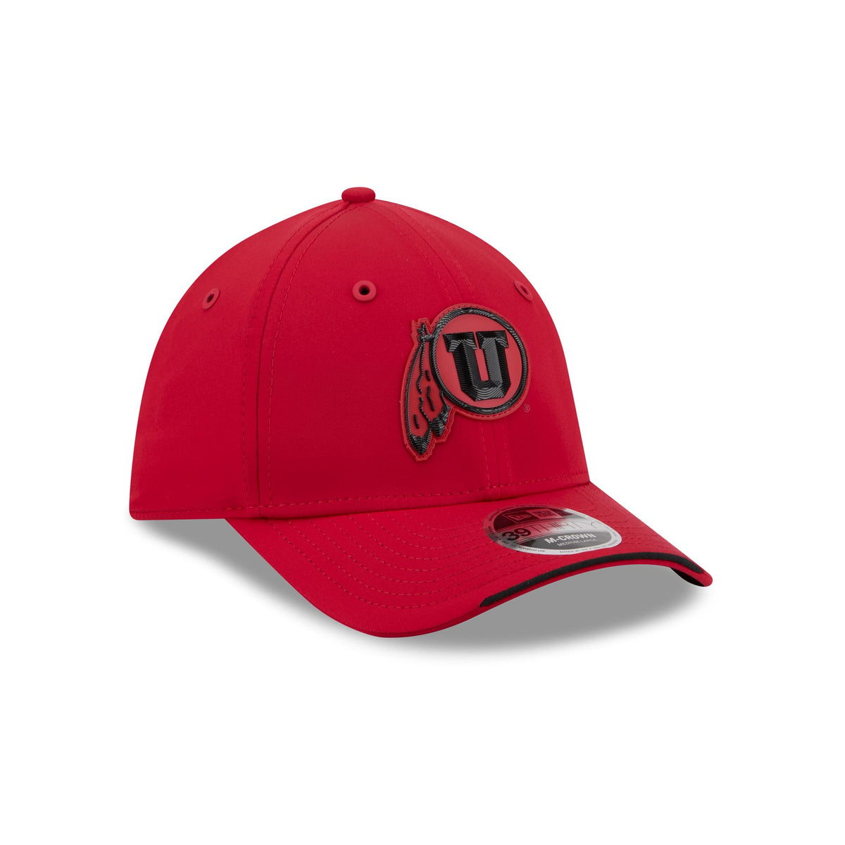 Utah Utes Stadium Ready 39THIRTY M-Crown Stretch Fit Hat